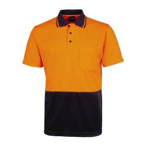 JB’s Hi Vis Jaquard Knit Non Cuff Polo