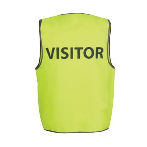 JB’s Day Only Safety Vest – Visitor Print On Back