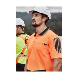 Mens Hi Vis Flux S/S Polo