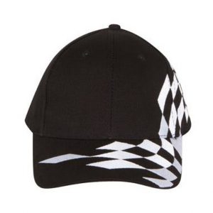 Brushed Heavy Cotton Cap w/ printed checks