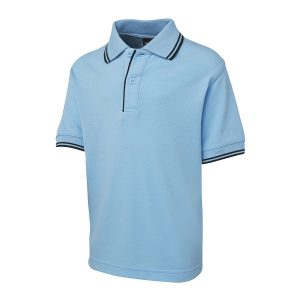 Kids Contrast Polo Shirt