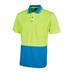 JB’s Hi Vis 4602.1 Non Cuff Trad Polo