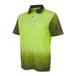 JB’s Hi Vis Short Sleeve Web Polo