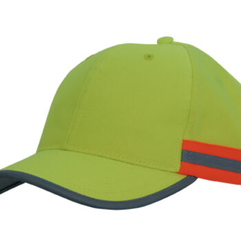 Hi-Vis Cap w/ reflective tape