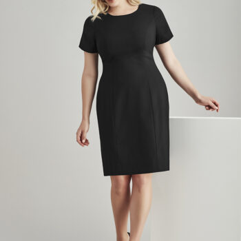 Ladies S/Sleeve Shift Dress