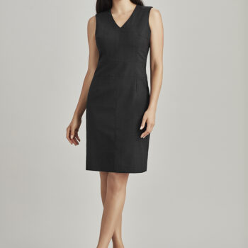 Ladies Sleeveless V Neck Dress