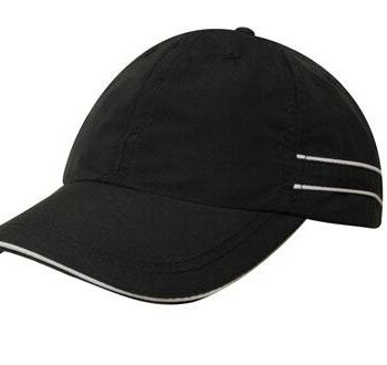 Microfibre Cap w/- Piping & Sandwich