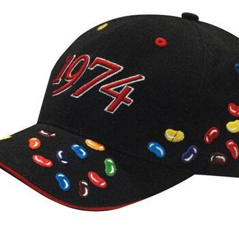 Jelly Bean Embroidery Cap