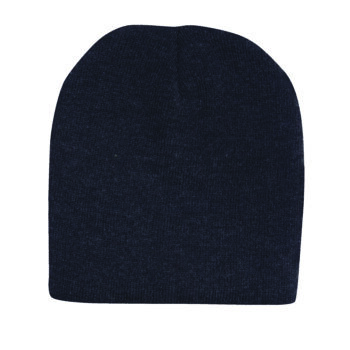 Roll Down Knitted Acrylic Marle Beanie