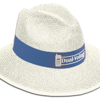 White Madrid String Straw hat