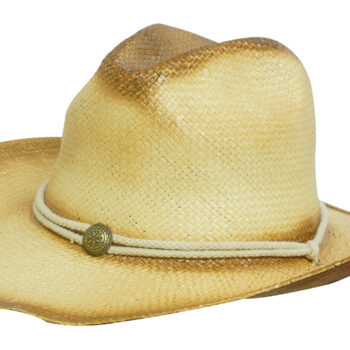 Sprayed Cowboy Hat w/- String Band