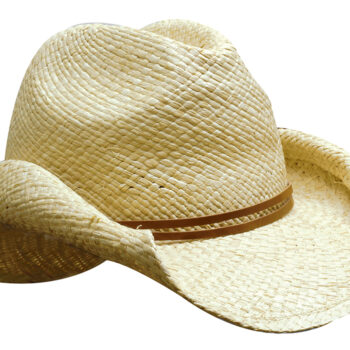 Ladies Cowboy Straw Hat