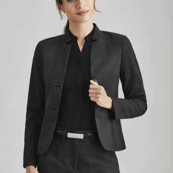 Ladies Short Jacket with reverse lapel