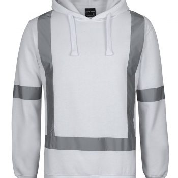 Fleece Hoodie with Reflective Tape