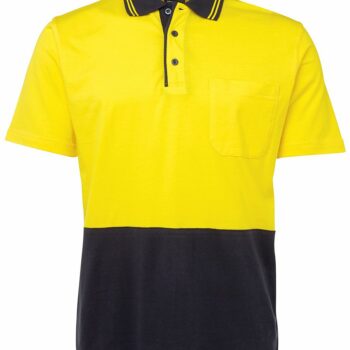 JB’s Hi Vis Cotton Polo – Short Sleeve