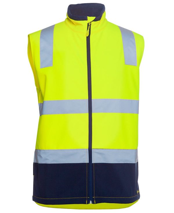 JB's Hi Vis D+N Water Resistant Softshell Vest
