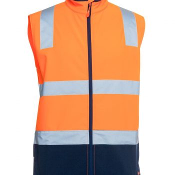 JB’s Hi Vis D+N Water Resistant Softshell Vest