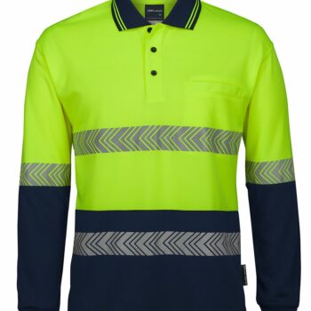 JB’s High Vis Long Sleeve Segmented Tape Polo