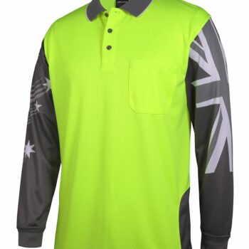 JB’s High Vis Long Sleeve Southern Cross Polo