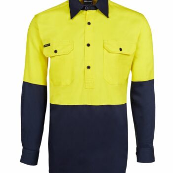 JB’s Hi Vis Close Front L/S Shirt