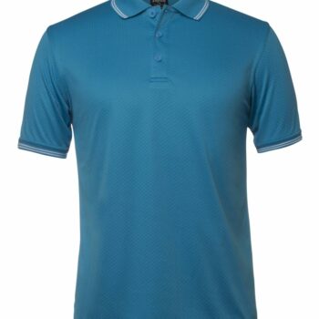 Podium Jacquard Contrast Polo