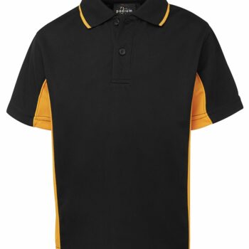 Kids Contrast Poly Polo