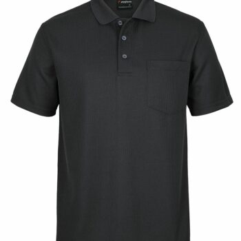 Podium Waffle Pocket Polo