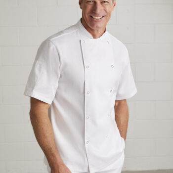 Zest Mens S/S Chef Jacket.