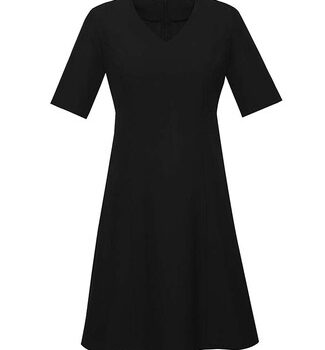 Womens Extended Short Sleeve Dress