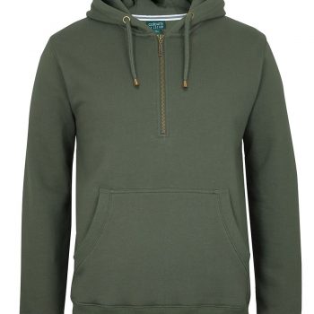 C OF C 1/2 Brass Zip Hoodie