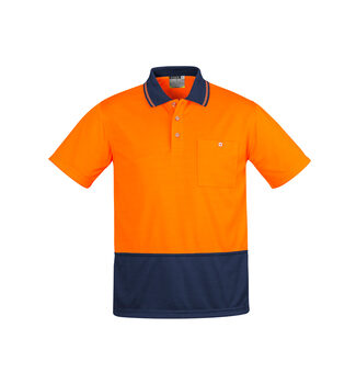 Mens Comfort Back S/S Polo
