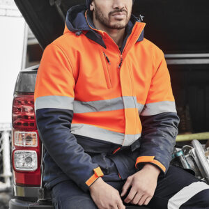 Unisex Hi Vis Antarctic Softshell Taped Jacket
