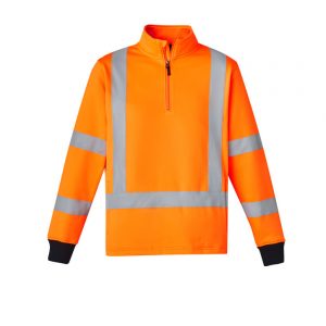 Unisex Hi Vis X Back Rail Jumper