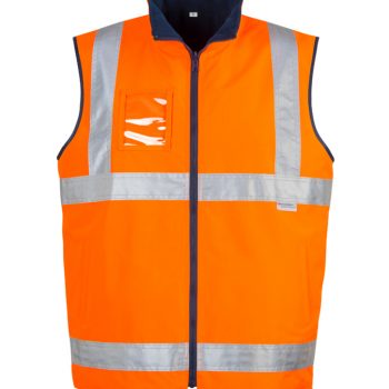 Mens Hi Vis Waterproof Lightweight Vest