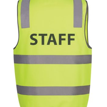 JB’s Hi-vis (D+N) Safety Vest – Staff Print On Bac