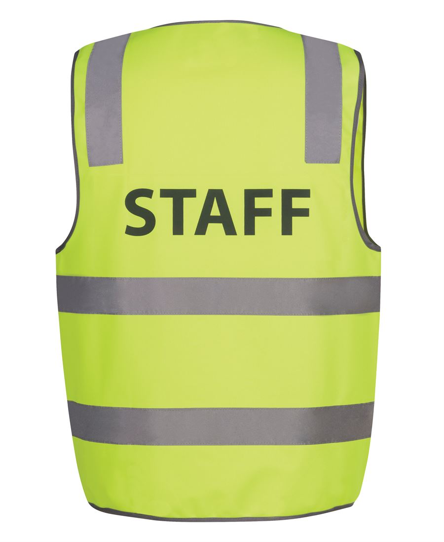 JB's Hi-vis (D+N) Safety Vest - Staff Print On Bac