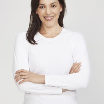 Performance Womens Cotton L/S Tee.