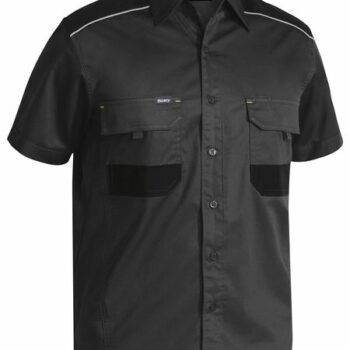 Flex & Move™ Mechanical Stretch Shirt  – Short Sle