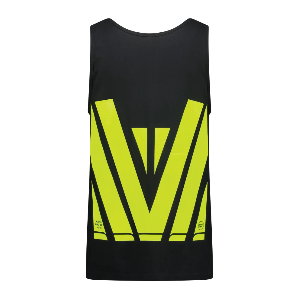 Hi Vis Chevron Singlet