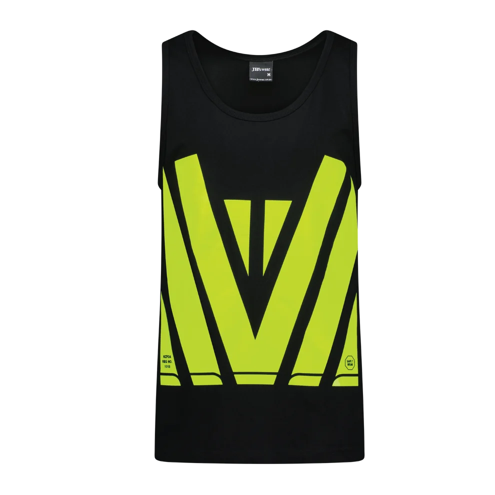 Hi Vis Chevron Singlet